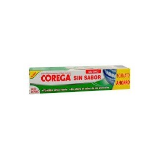 Corega Crema Fijadora Extra Fuerte Sin Sabor 70gr