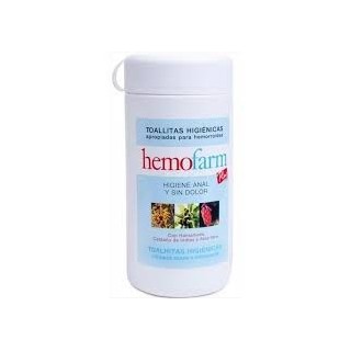 Hemofarm Plus 60 - Toallitas para hemorroides