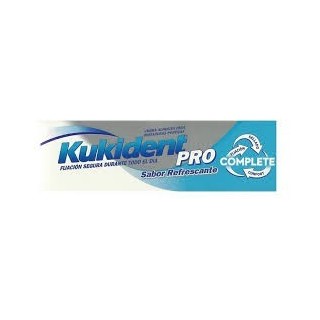 Pro Kukident complete refreshing taste. Kukident.