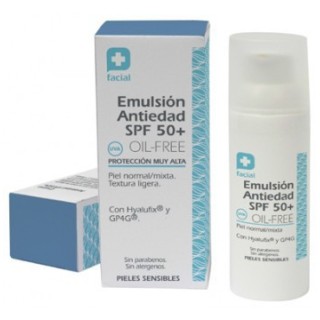 Emulsión Antiedad SPF 50+ Oil Free parabotica