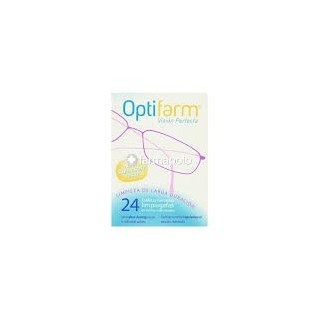 Optifarm® toallitas limpiagafas 24uds