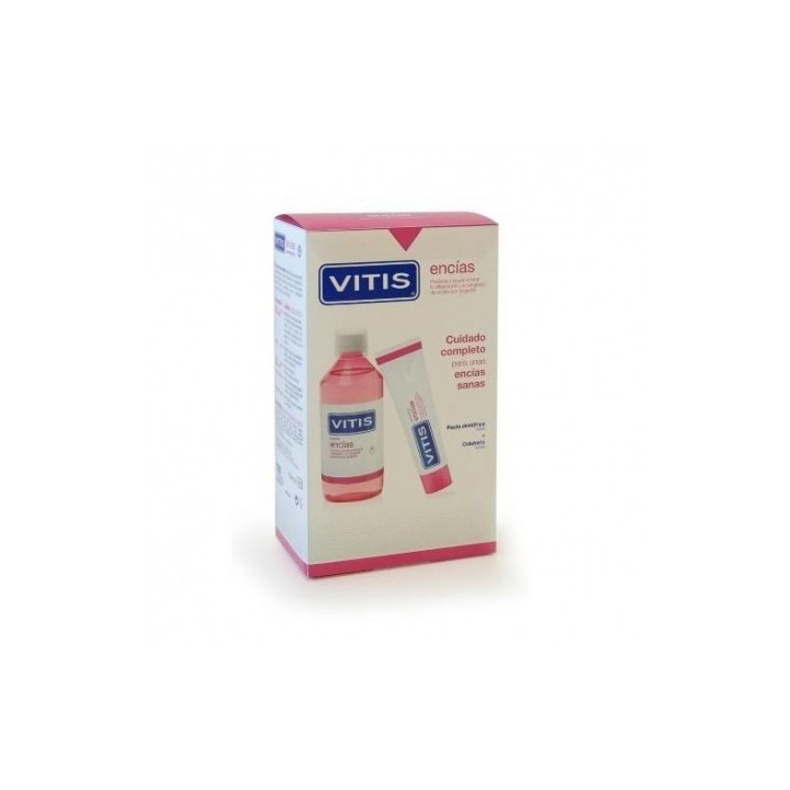 Pack Vitis Encias Pasta Dentifrica y colutorio