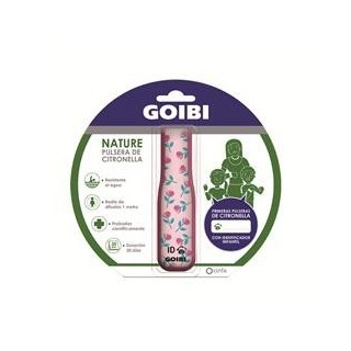 Goibi Nature Pulseras de Citronella Rosa