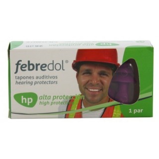 Febredol® Tapones HP goma alta protección  