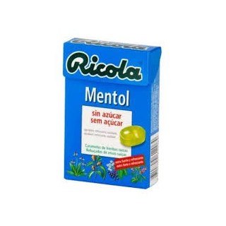 Ricola mentol caramelos sin azúcar 50g