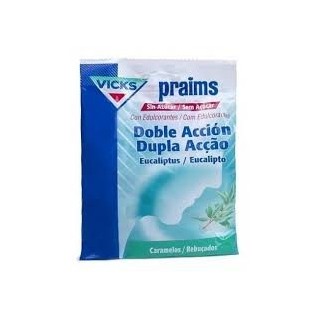 Vicks - Praims Caramelos Sin Azucar Doble Accion