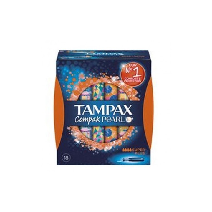 Tampax Compak Pearl Superplsus 18 Unid