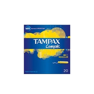 Tampones Tampax Compak regular 20