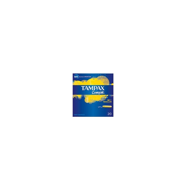 Tampones Tampax Compak regular 20