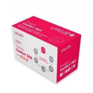 Value Tampon Confort 365, 3 Unidades