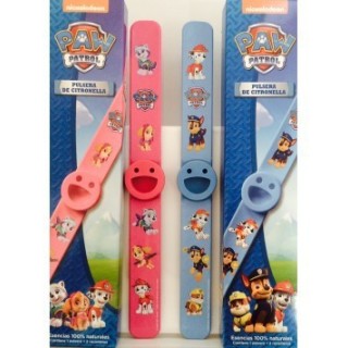 Paw Patrol Pulsera De Citronella 1 PULSERA azul + dos recambiios