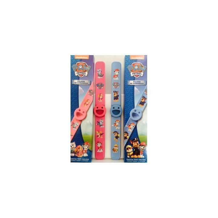 Paw Patrol Pulsera De Citronella 1 PULSERA azul + dos recambiios