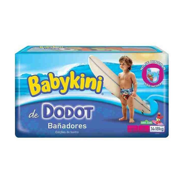 Dodot Babykini Pañales-Bañador Talla 3/4, 7-15 kg. Bañadores