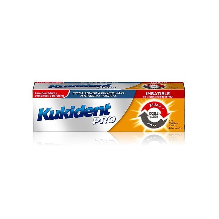 Kukident Pro Doble Accion Crema Adhesiva 75ml