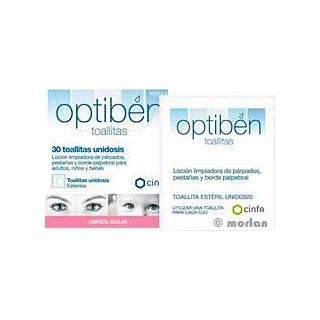 Optiben Eye cleaning wipes 30 Ud