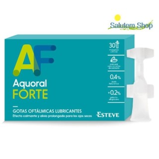 Aquoral Forte 30 Monodosis Esteve Drops ophthalmic lubricants