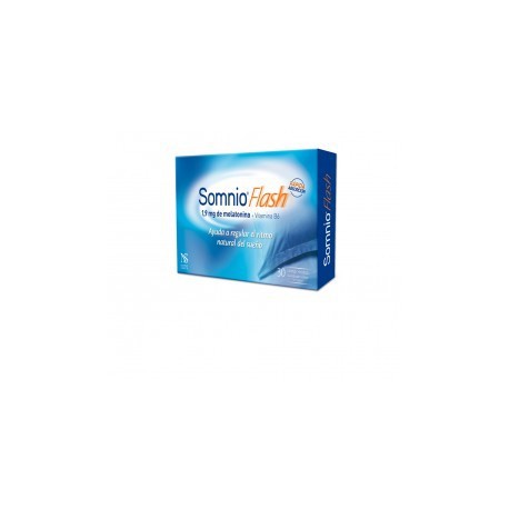 Somnio Flash.1.8 mg de melatonina y vit B6 60 Comprimidos Bucodispersables.