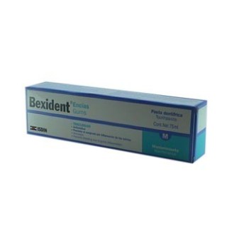 Gums toothpaste triclosan. Bexident.