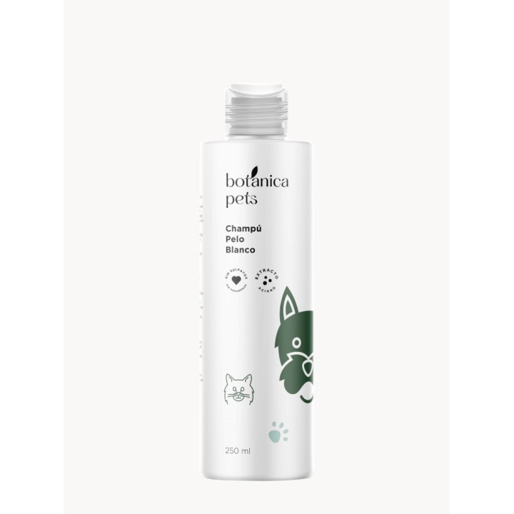 Botanicapets Champú Pelo Blanco 250 mL