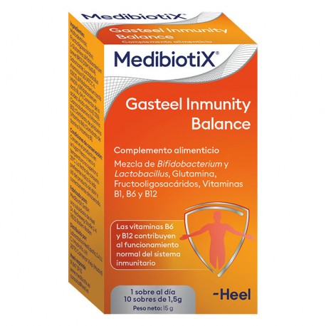 MedibiotiX Gasteel Inmunity Balancen 10 Sobres Heel