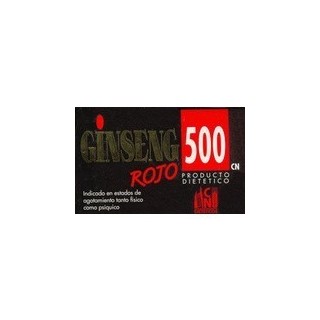 Ginseng Rojo 500mg. 