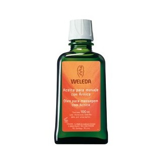 Aceite para masaje con Árnica. Weleda.