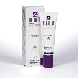 Neoretin Discrom Control Gel Crema SPF50.