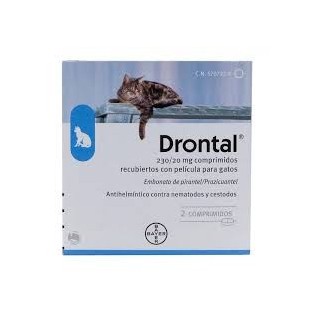 Cats Drontal tablets 2. Bayer