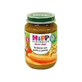 Hipp Biológico Menú bebe Verduras y arroz con pollo 190 gr. 