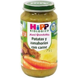 Hipp Biológico Menú bebe Verduras y arroz con pollo 190 gr. 