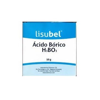 Acido Bórico en polvo. Lisubel.