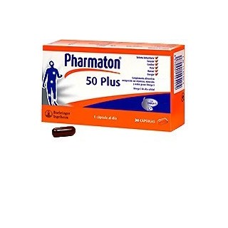 Pharmaton 50 Plus 30 Cápsulas 