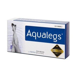 Aqualegs cápsulas. Super Premium Diet.