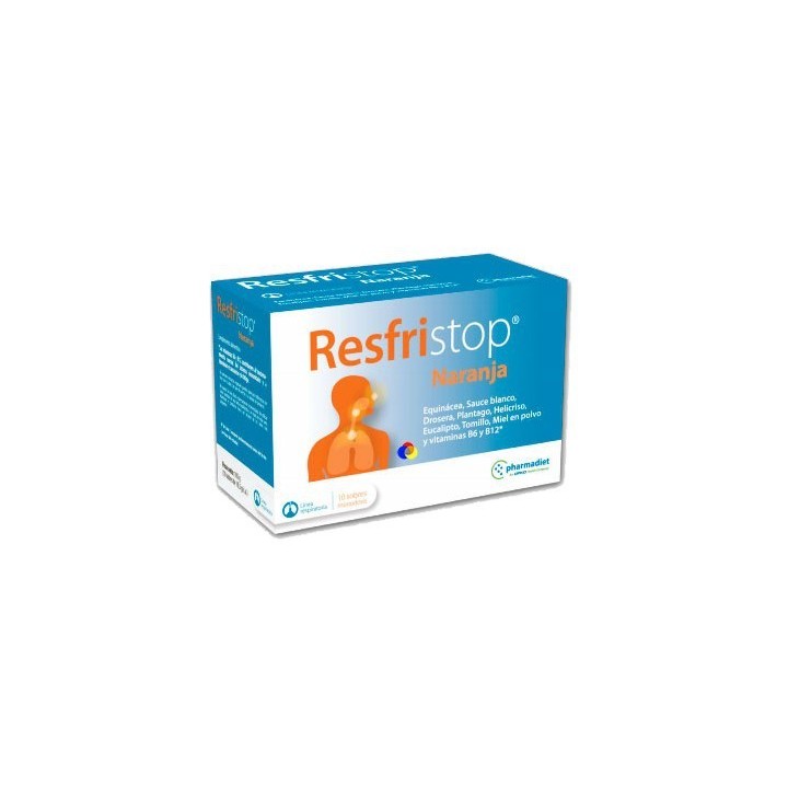 RESFRISTOP NARANJA 10 SOBRES