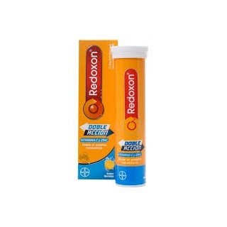 Redoxon orange 1g 15 effervescent tablets. Bayer.