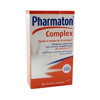 Pharmaton Complex 30 cápsulas blandas.