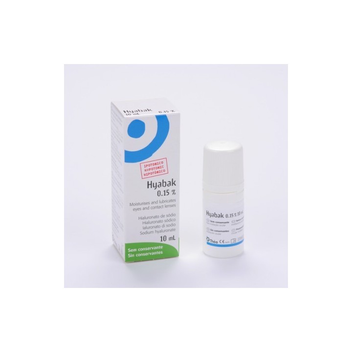 HYABAK SOLU OFTALMICA 10 ML COLIRIO