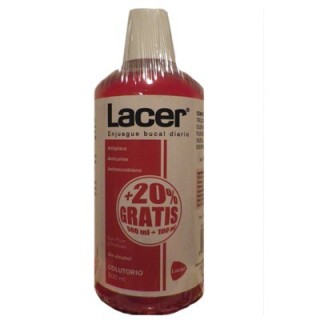 LACER ENJUAGUE BUCAL DIARIO 600 ML