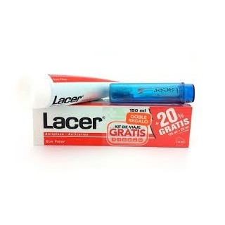 Lacer Pasta dental 125 ml + Cepillo Viaje.