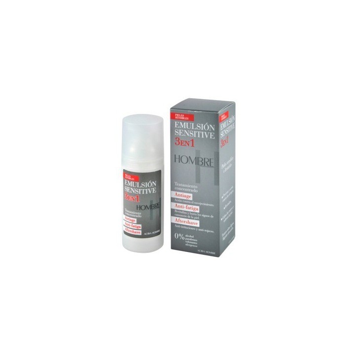 Parabotica Emulsión Sensitive 3 en 1 Hombre.