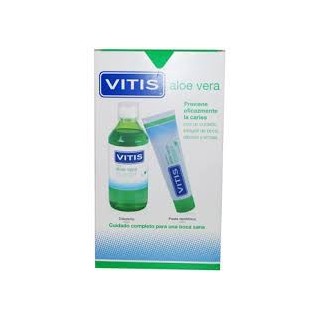 Vitis Pack Aloe Vera Pasta dental + Colutorio.