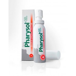 Spray Pharysol sore throat.