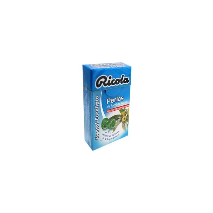 RICOLA Perlas Mentol Eucalipto (25g)